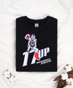 Buffalo Bills Josh Allen 17 up ridiculously athletic shirt, hoodie, sweater, long sleeve and tank top Buffalo Bills Josh Allen 17 up ridiculously athletic shirt