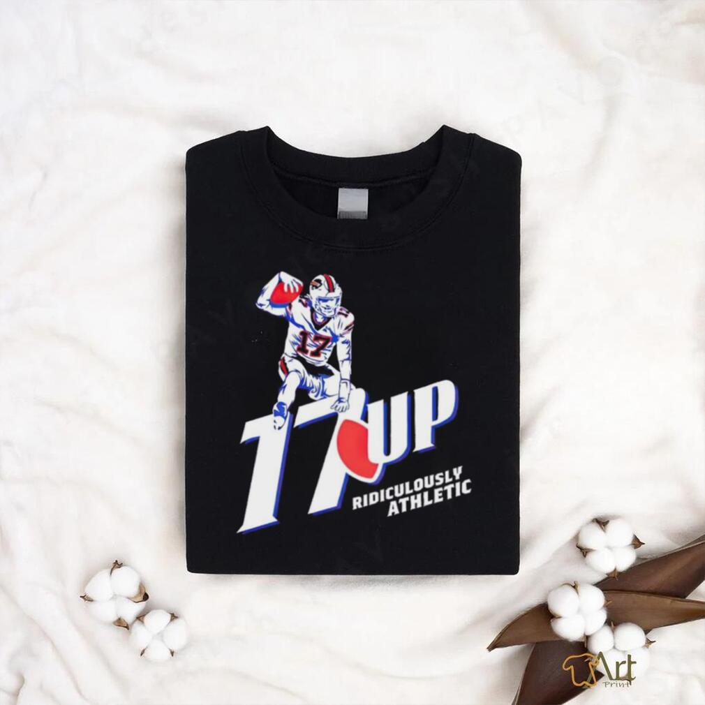 Buffalo Bills Josh Allen 17 up ridiculously athletic shirt Buffalo Bills Josh Allen 17 up ridiculously athletic shirt