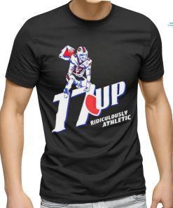 Buffalo Bills Josh Allen 17 up ridiculously athletic shirt, hoodie, sweater, long sleeve and tank top Buffalo Bills Josh Allen 17 up ridiculously athletic shirt