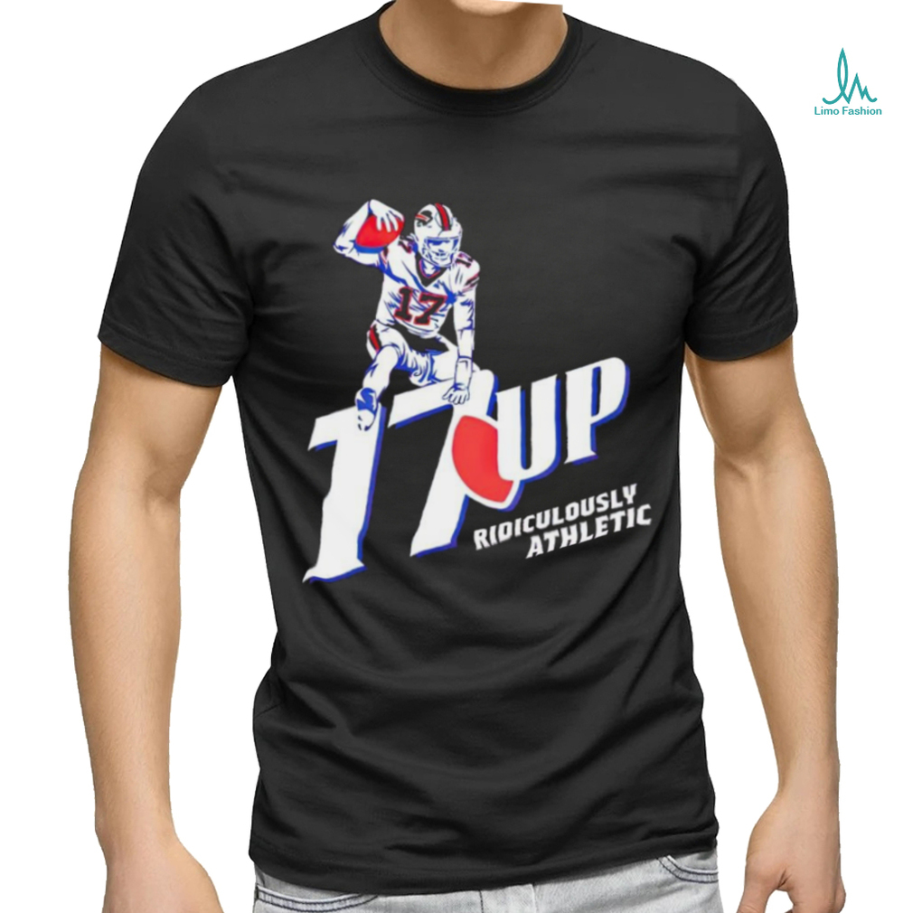 Buffalo Bills Josh Allen 17 up ridiculously athletic shirt Buffalo Bills Josh Allen 17 up ridiculously athletic shirt