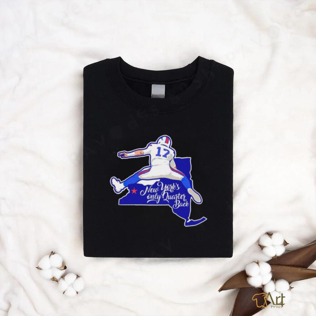 Buffalo Bills Josh Allen New York’s only quarterback state shirt Buffalo Bills Josh Allen New York’s only quarterback state shirt