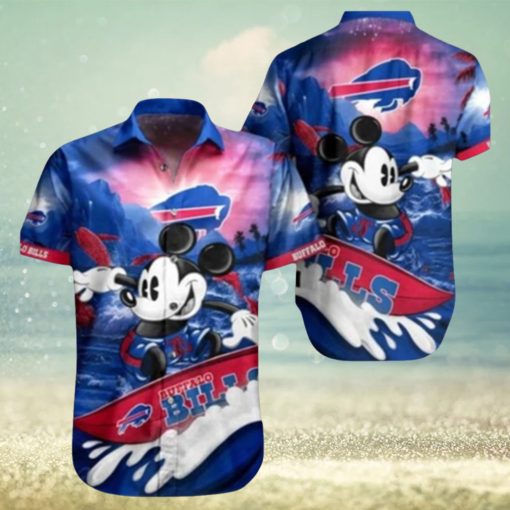 Buffalo Bills Mickey Mouse Hawaiian Shirt Summer Gift For Friend