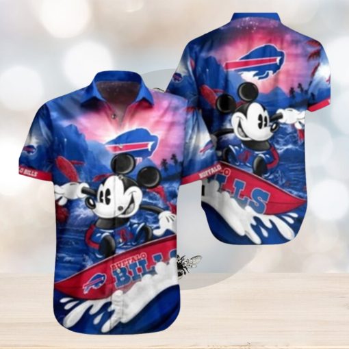 Buffalo Bills Mickey Mouse Hawaiian Shirt Summer Gift For Friend