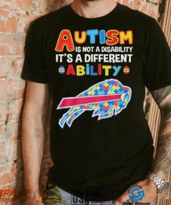 Buffalo Bills NFL Autism Is Not A Disability Shirt