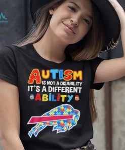 Buffalo Bills NFL Autism Is Not A Disability Shirt