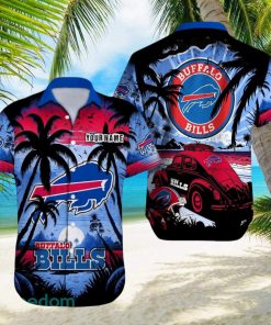 Buffalo Bills NFL Hawaii Shirt Custom Name Car Lover Design For Fans