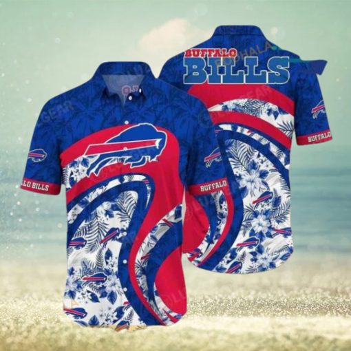 Buffalo Bills NFL Hawaii Shirt Floral Tropical Patterns Summer Hawaiian Shirt