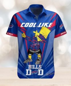 Buffalo Bills NFL Hawaiian Shirt Bart Simpson Hot Trends Summer Gift NFL