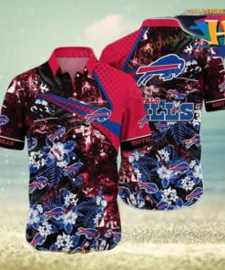 Buffalo Bills NFL Hawaiian Shirt Tropical Patterns Summer For Sports Fans NFL