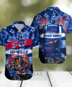 Buffalo Bills NFL Hawaiian shirt Custom Name Summer Gift