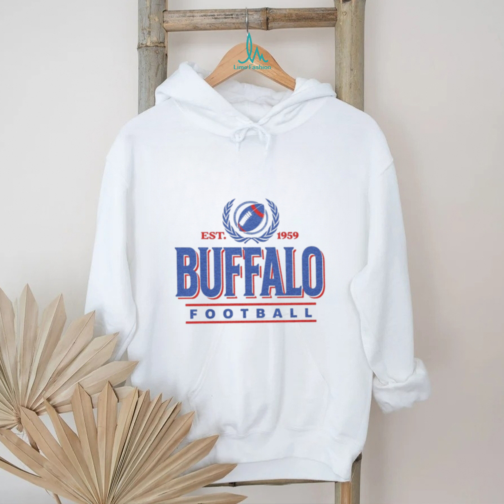 Buffalo Football Vintage Crest Crewneck shirt Buffalo Football Vintage Crest Crewneck shirt