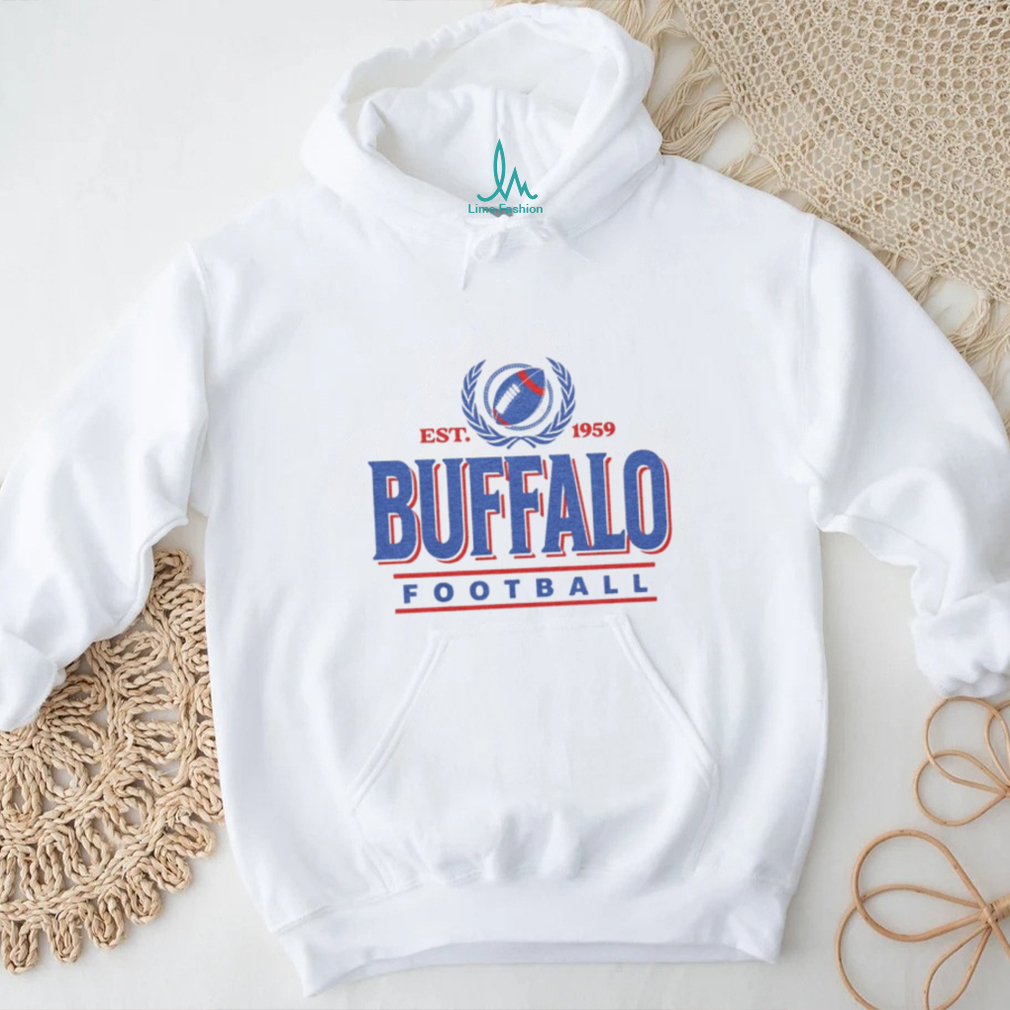 Buffalo Football Vintage Crest Crewneck shirt Buffalo Football Vintage Crest Crewneck shirt