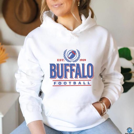 Buffalo Football Vintage Crest Crewneck shirt