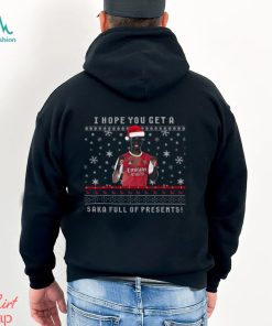 Bukayo Saka Arsenal Christmas T Shirt