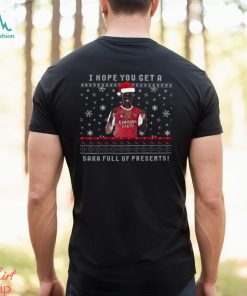 Bukayo Saka Arsenal Christmas T Shirt