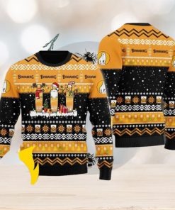 Bundaberg Santa Reindeer Snowflake Christmas Ugly Sweater 3D