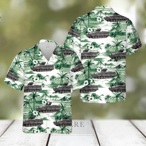 Bundeswehr Marder 1A3 Artilleriebeobachter Hawaiian Shirt