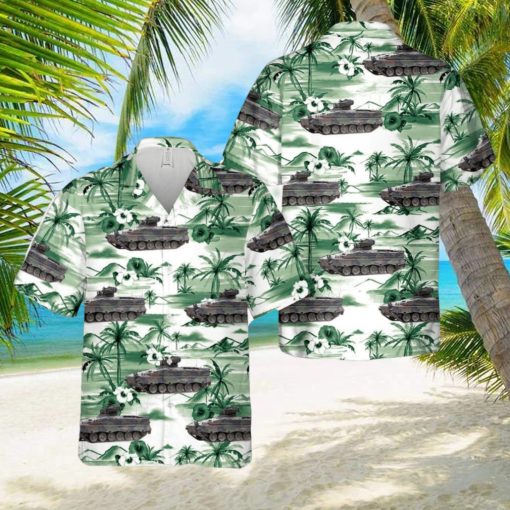 Bundeswehr Marder 1A3 Artilleriebeobachter Hawaiian Shirt