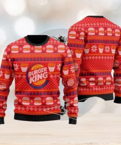 Burger King Ugly Christmas Sweater
