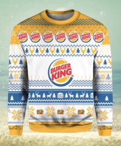 Burger King Ugly Christmas Sweater