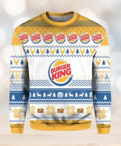 Burger King Ugly Christmas Sweater