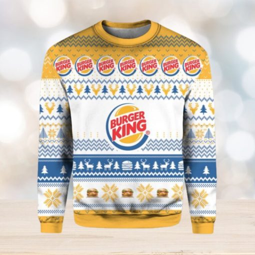 Burger King Ugly Christmas Sweater