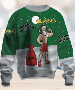 Burly Santa Ugly Christmas Sweater