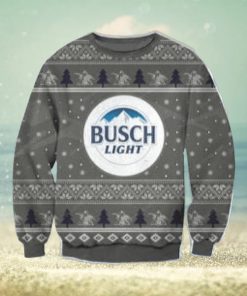 Busch Light Knitting Ugly Christmas Sweater Perfect Holiday Gift