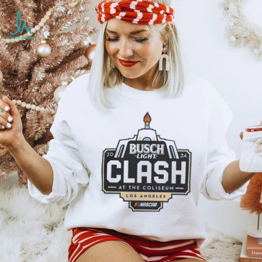 Busch Light Merch 2024 Clash at the Coliseum Logo T Shirt