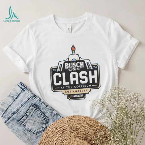 Busch Light Merch 2024 Clash at the Coliseum Logo T Shirt