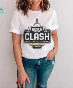 Busch Light Merch 2024 Clash at the Coliseum Logo T Shirt