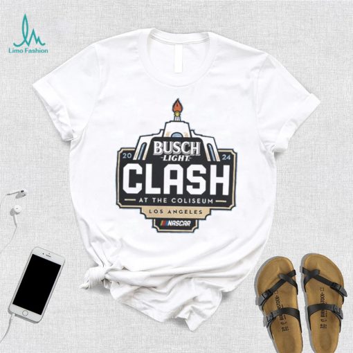 Busch Light Merch 2024 Clash at the Coliseum Logo T Shirt