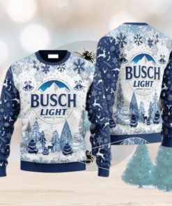 Busch Light Ugly Christmas Sweater, Gift for Christmas Holiday