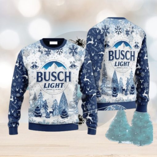 Busch Light Ugly Christmas Sweater, Gift for Christmas Holiday