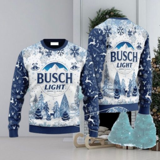 Busch Light Ugly Christmas Sweater, Gift for Christmas Holiday