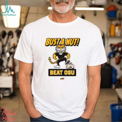 Bust A Nut Anti Ohio State T Shirt For Missouri College Fans