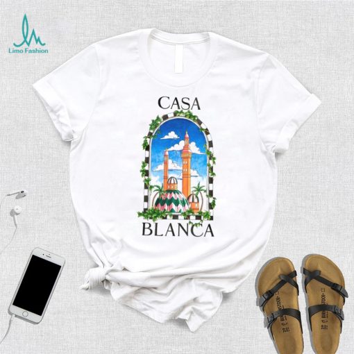 CASABLANCA Vue De Damas T Shirt