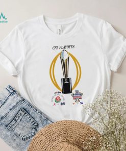 CFB Playoffs 2024 Rose Bowl Game vs All State Sugar Bowl shirt