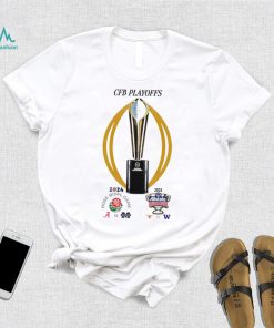CFB Playoffs 2024 Rose Bowl Game vs All State Sugar Bowl shirt