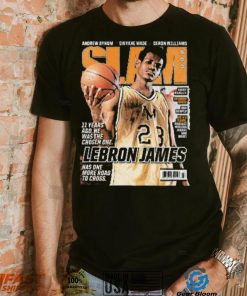 COVER BASKETBALL LEBRON JAMES T Shirts