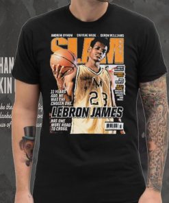 COVER BASKETBALL LEBRON JAMES T Shirts