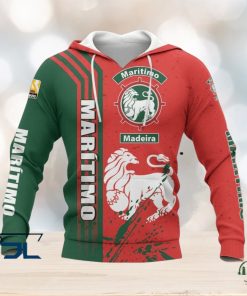 CS Marítimo Red Green Pullover Hoodie
