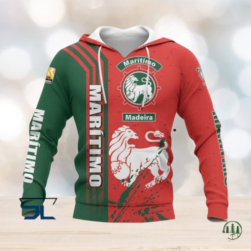 CS Marítimo Red Green Pullover Hoodie