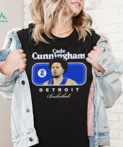 Cade Cunningham number 2 Detroit Pistons basketball player cover gift shirt