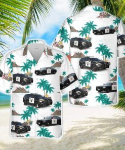 California Highway Patrol Car Hawaiian Shirt Men And Women Gift Aloha Beach