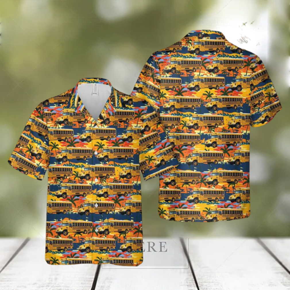 California Los Angeles Yellow School Bus Hawaiian Shirt Men And Women Gift Aloha Beach California Los Angeles Yellow School Bus Hawaiian Shirt Men And Women Gift Aloha Beach