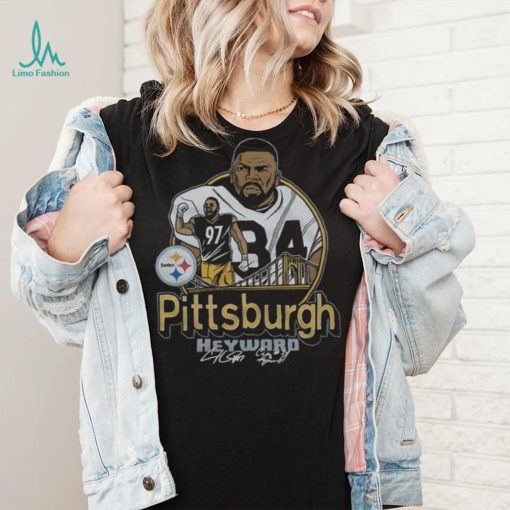 Cam Heyward Steelers x Craig Heyward Retro Pittsburgh Steelers T Shirt
