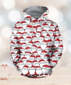Can You Spot The Sheep Hidding Among These Santas Christmas Hoodie 3D All Over Print