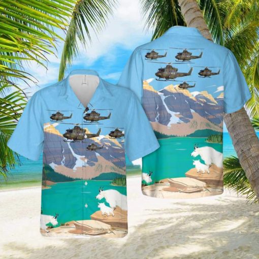 Canada Bell CH 146 Griffon Helicopter Hawaiian Shirt Men And Women Gift Aloha Beach