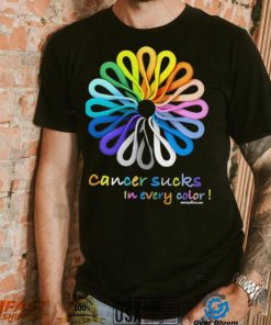 Cancer Sucks In Every Color Shirt, hoodie, sweater, long sleeve and tank top Cancer Sucks In Every Color Shirt